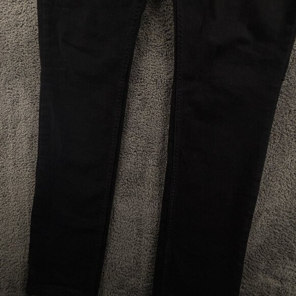Ksubi Black Stretch Tapered Denim Jeans Button Fly Designer Size 34x32 Adult - Picture 6 of 16